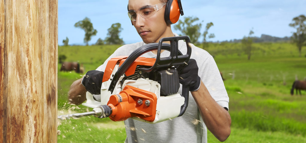 Drill Attachment for Stihl Chainsaw - Bristol